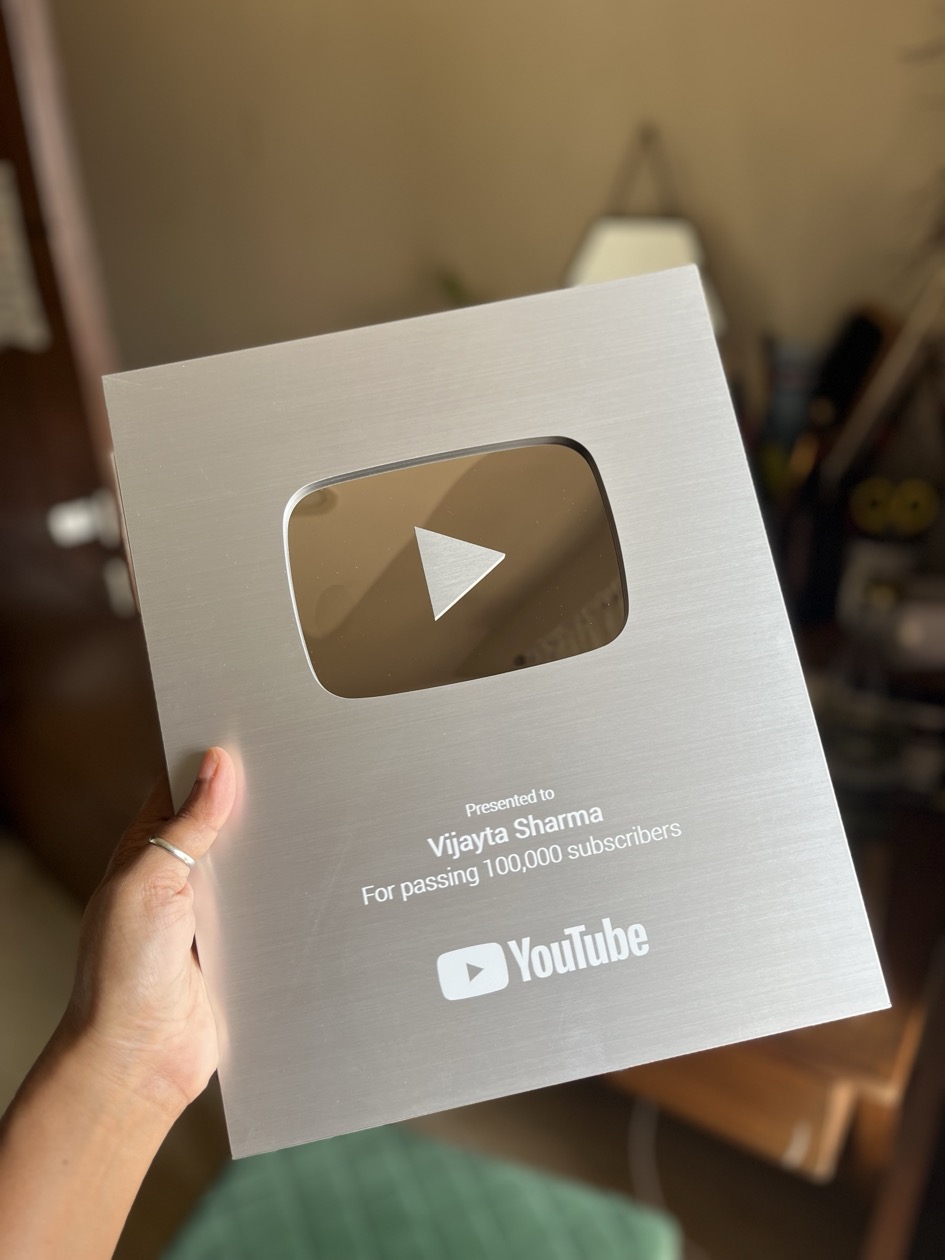 YouTube Silver Play Button