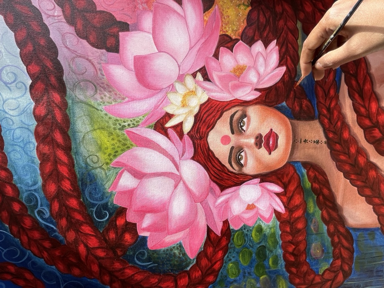 Painting in Progress